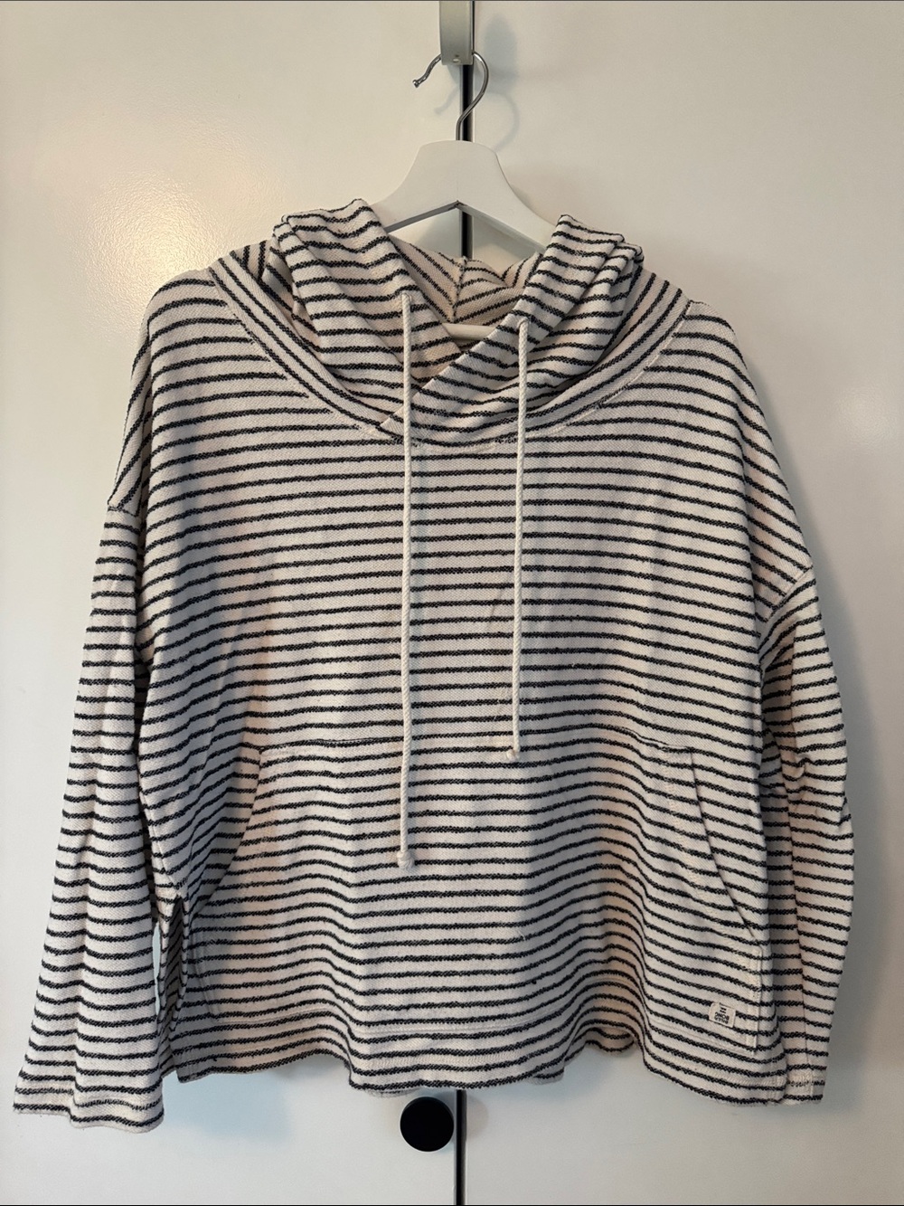 Billabong Striped Lightweight Hooded Sweatshirt